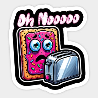 Pop Tart Horror Sticker